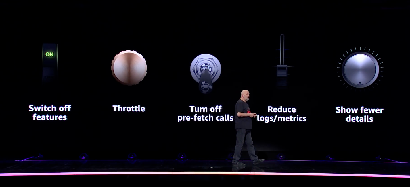 Tunable building blocks AWS reInvent2023 Vogels keynote