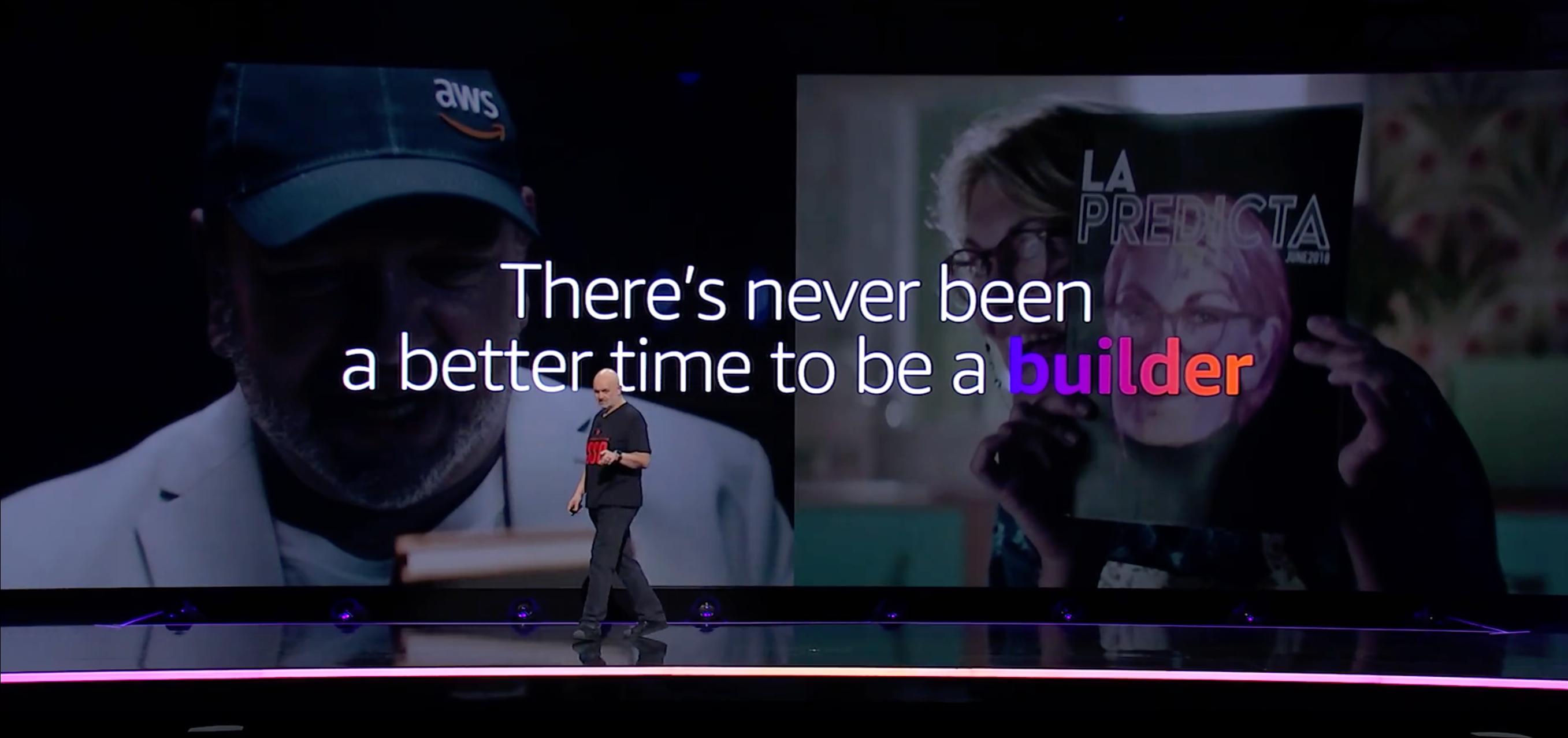 AWS reInvent2023 Werner Vogels keynote AWS builder
