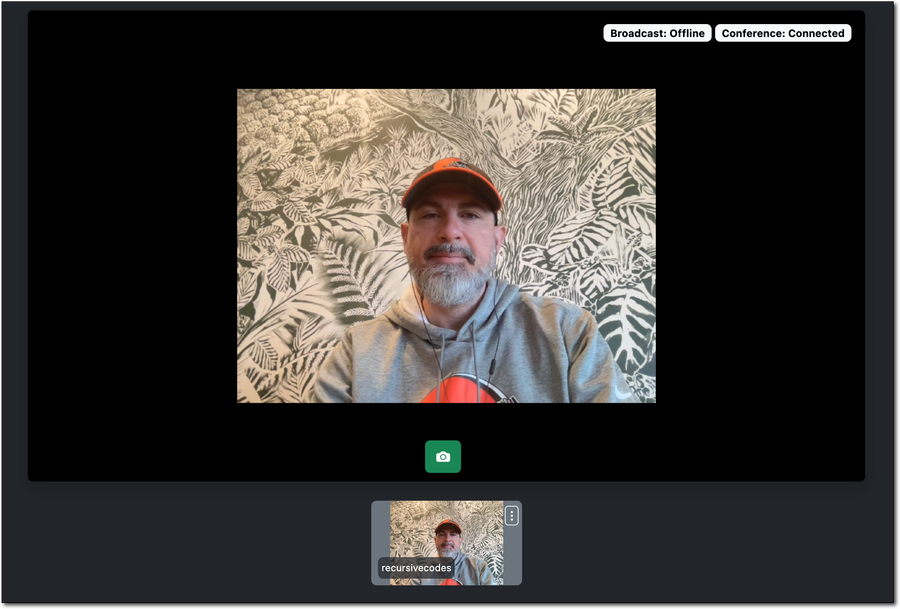 Real-time host view