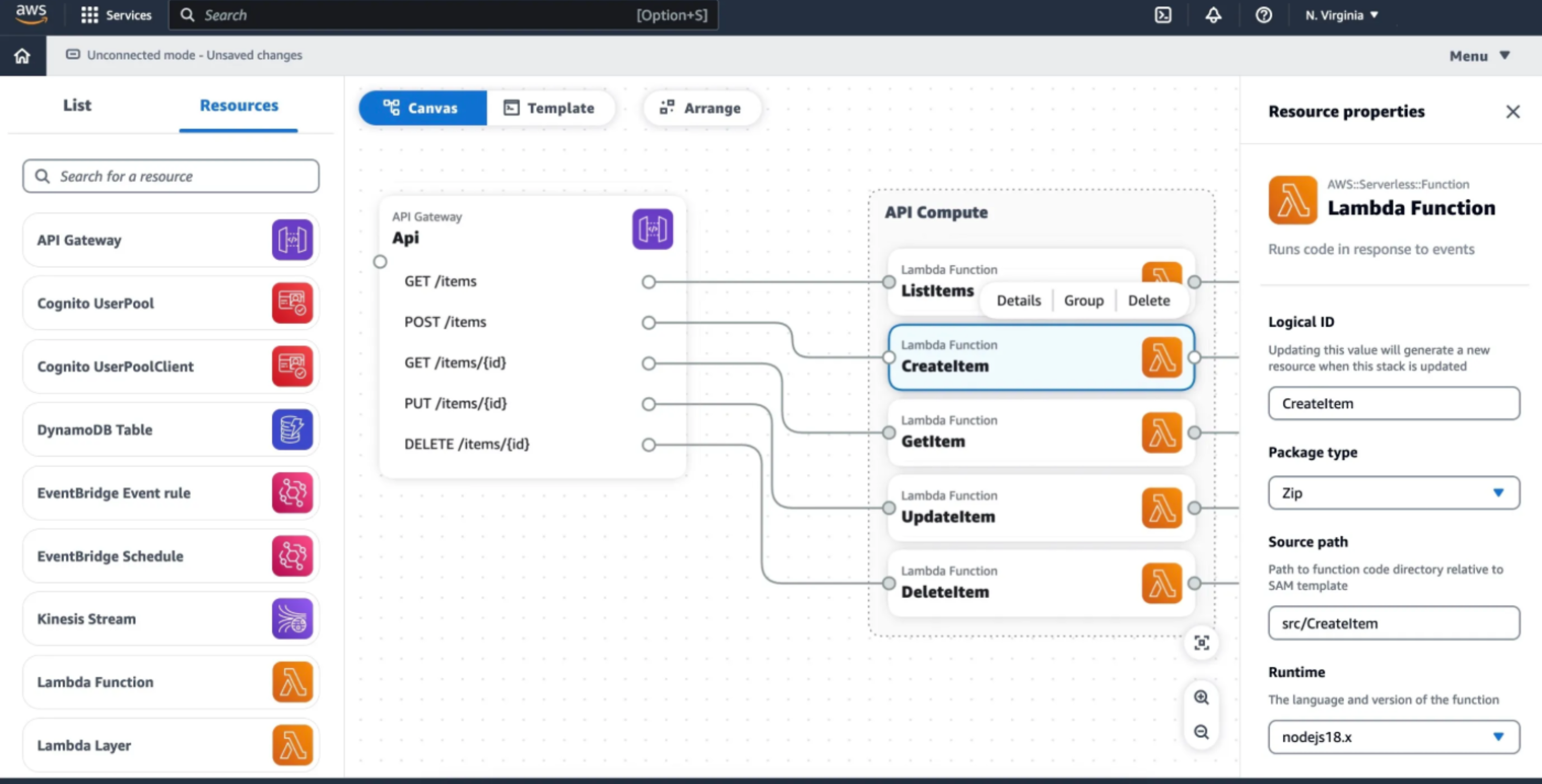 IDE Extension for AWS Application Composer | AWS Builder Center