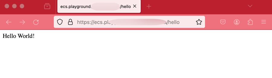 Image showing successful test.