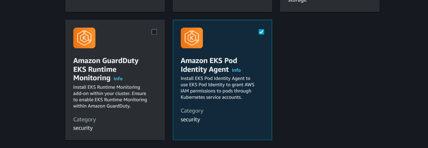 EKS Pod Identity Agent EKS Pod Identity Agent
