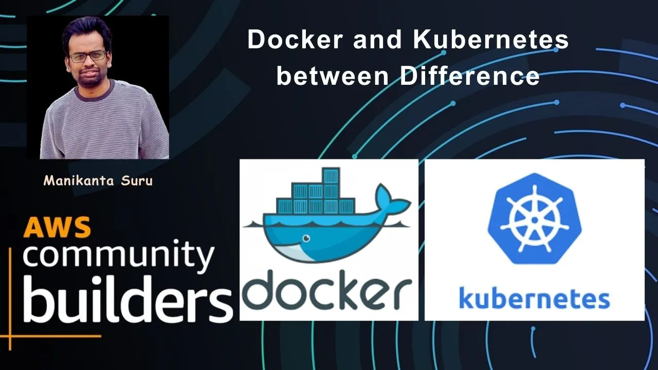Docker and Kubernetes between difference.
