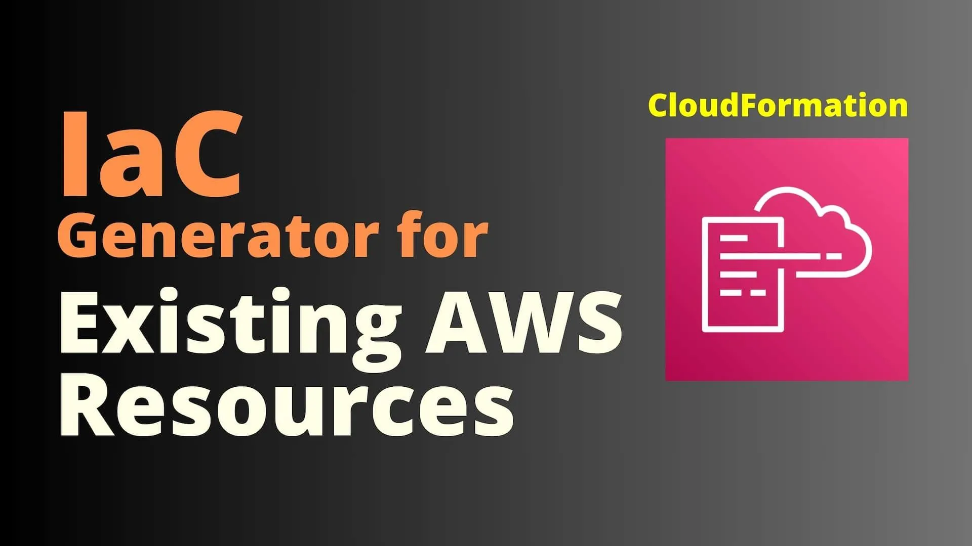 Effortless Automation: Generate AWS CloudFormation Templates and CDK Apps in Minutes!