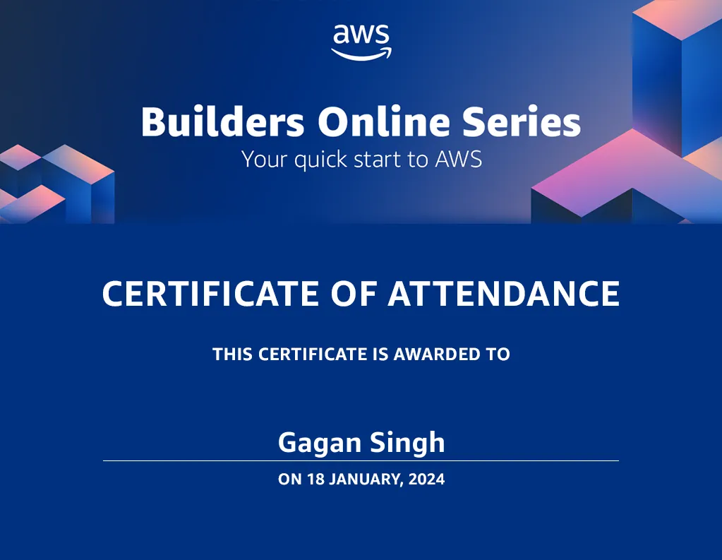 AWS Builders Online Series + 50$ Credits Free !