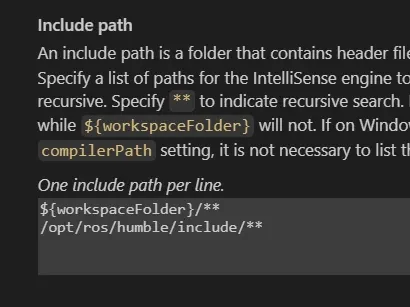 Add include path for IDE