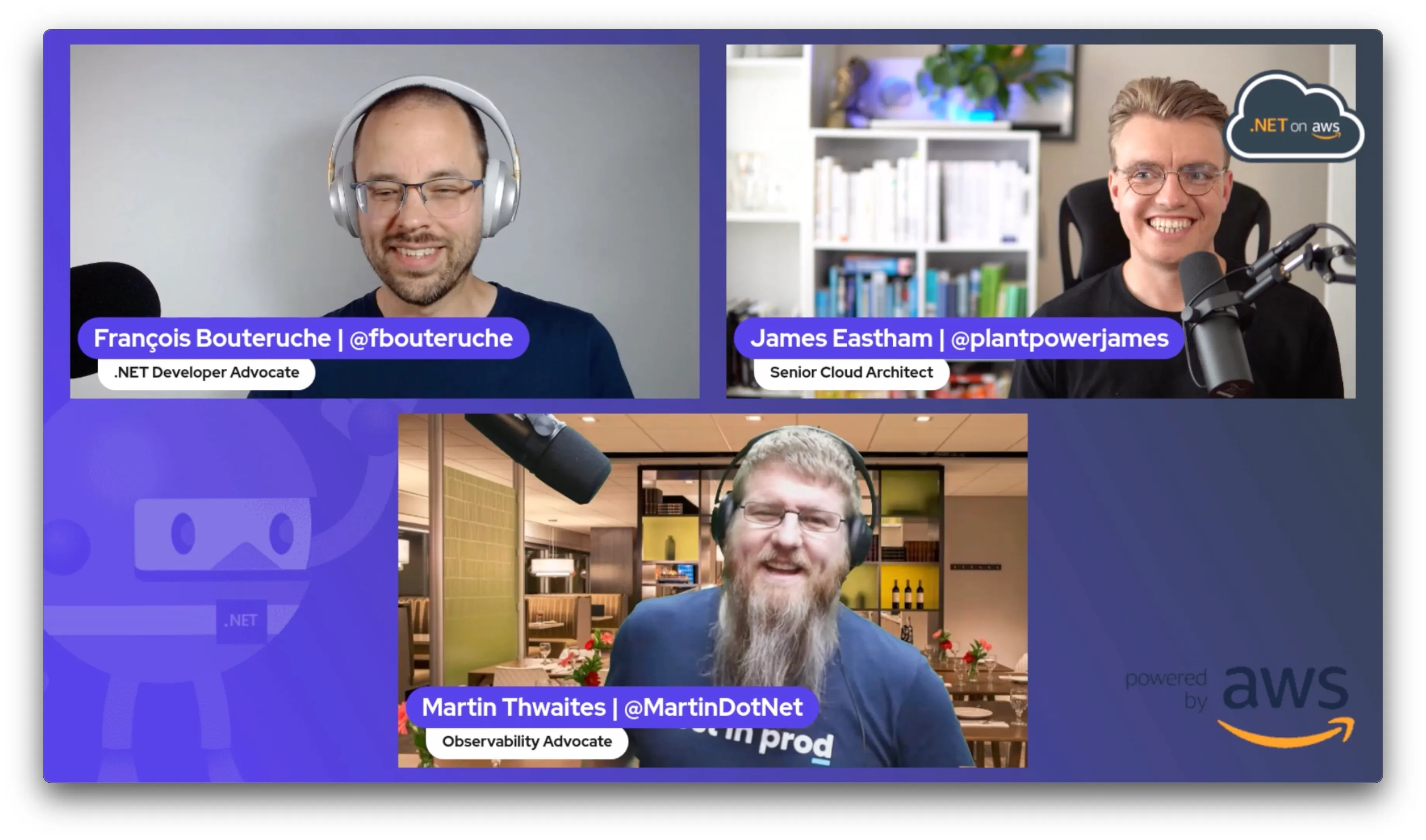 The .NET on AWS Show, Featuring Martin Thwaites!