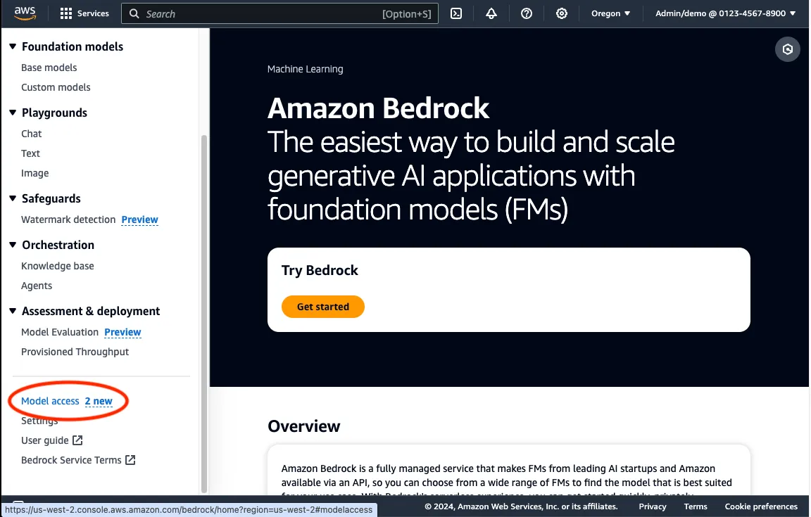 Amazon Bedrock - Model Access