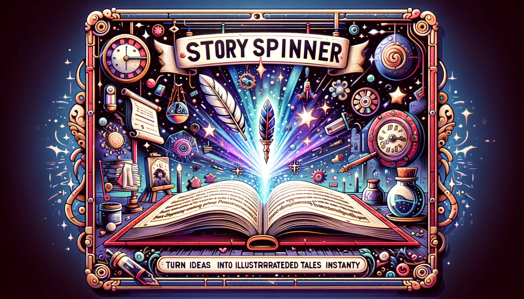 StorySpinner: AI-Powered Tales from PartyRock Hackathon