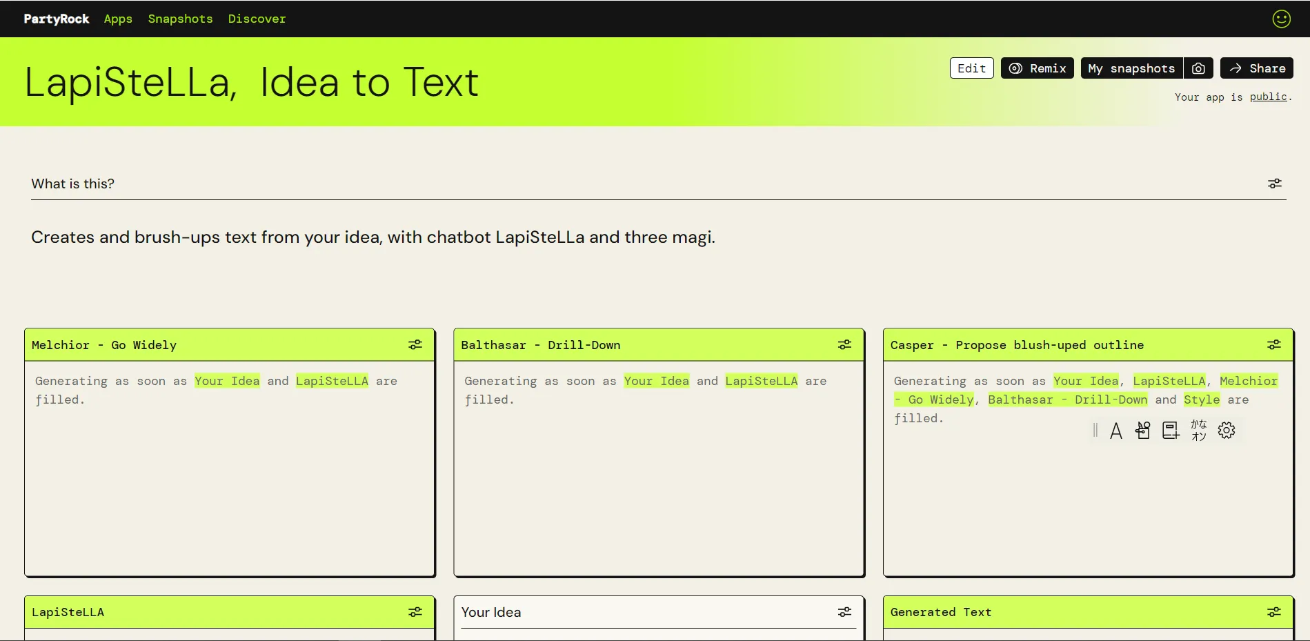 LapiSteLLa: An AI Assistant Guided by the Three Wise Men