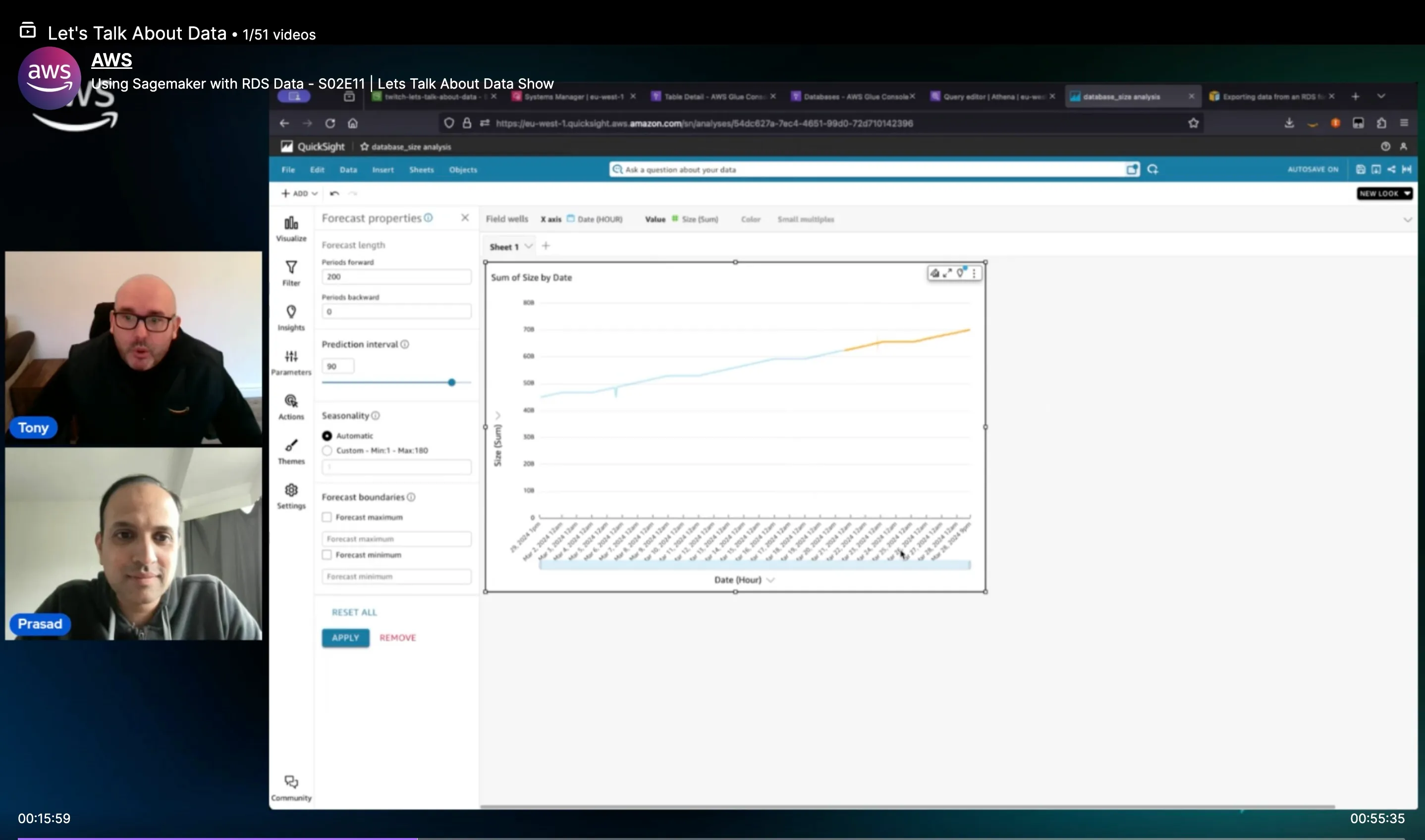 Using Sagemaker with RDS Data | S02EP11 Lets talk about data show