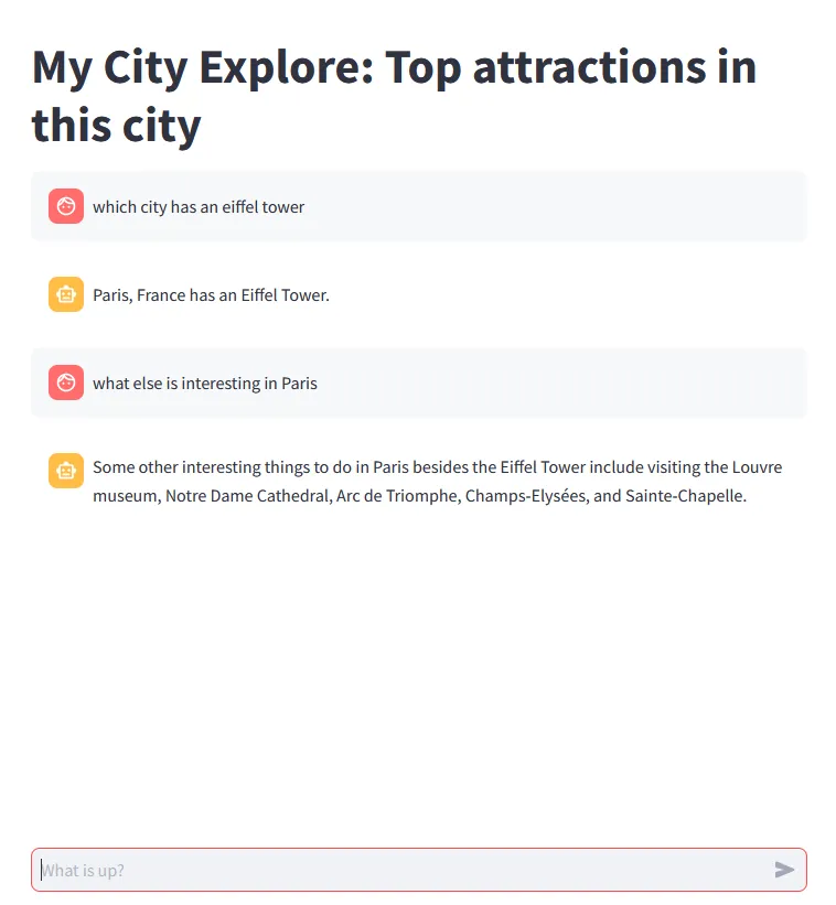 City explorer app