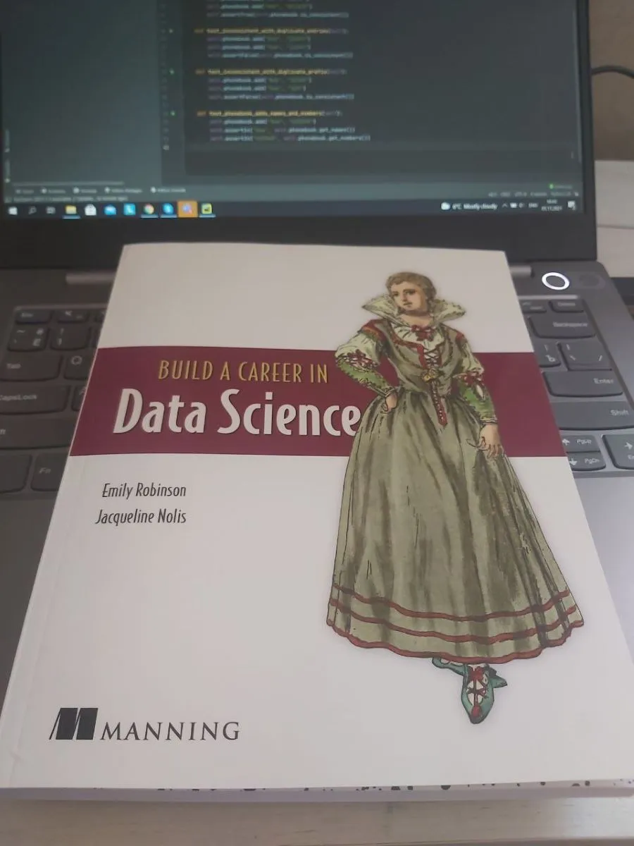 'Build a career in Data Science' book