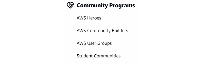 AWS Communities