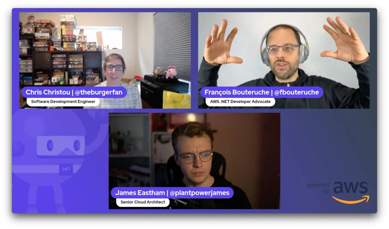 The .NET on AWS Show, featuring Chris Christou!