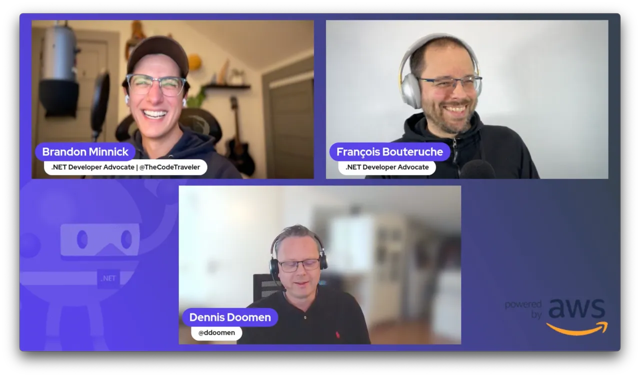 The .NET on AWS Show, featuring Dennis Doomen!