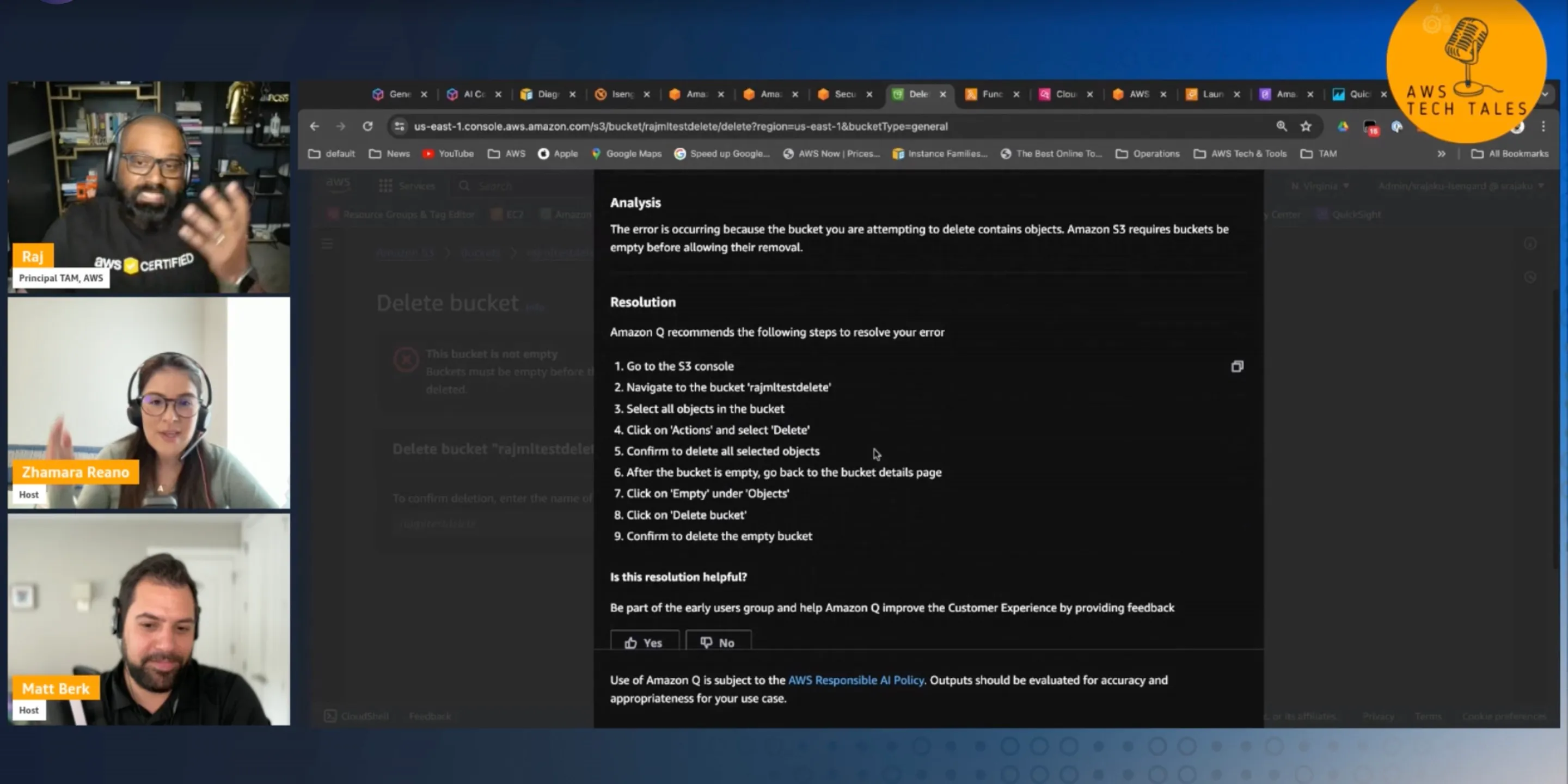 AWS Tech Tales | S3 E13 | The Tale of Troubleshooting with Amazon Q